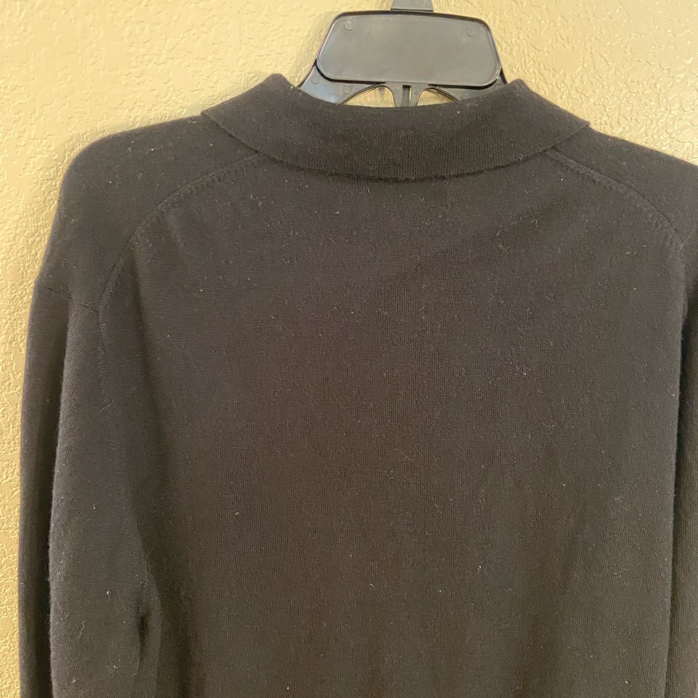 Club Room Black 3 Button Sweater Mens Size XXL - Picture 10 of 10